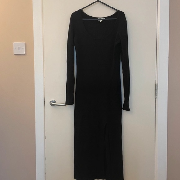 H&M Knit Rib Midi Dress - Picture 1 of 4